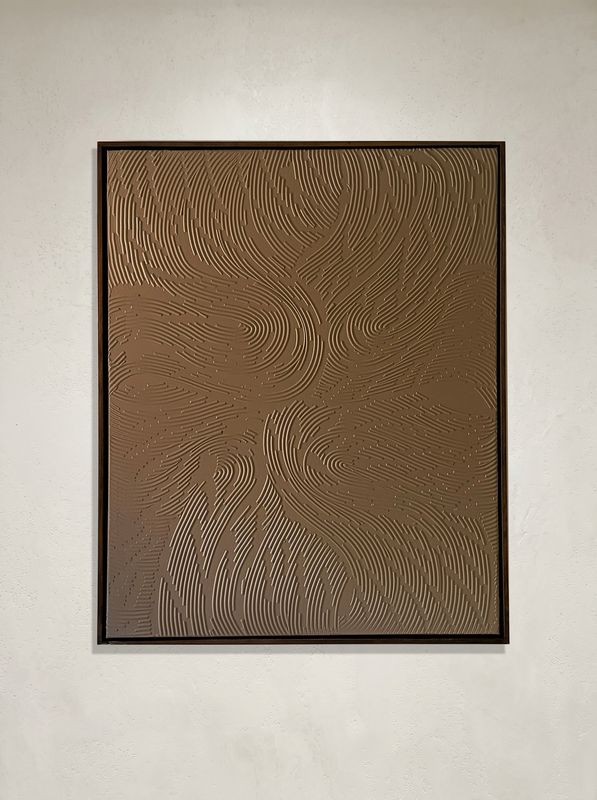 Waves in Silence — Dark Beige