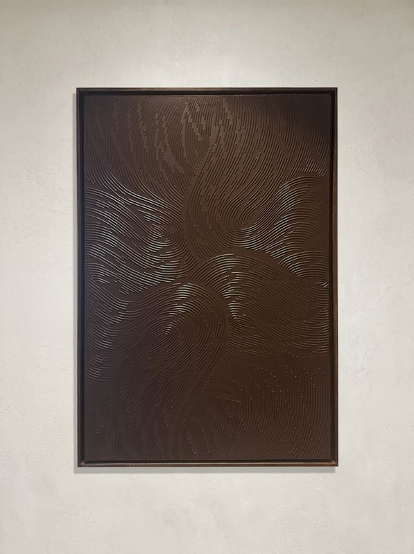 Waves in Silence — Dark Brown