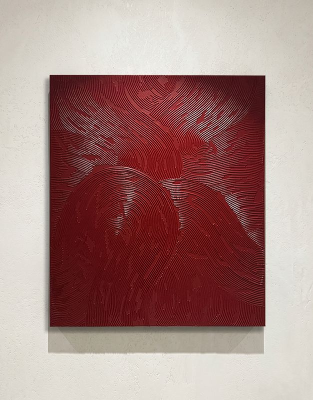 Waves in Silence — Red